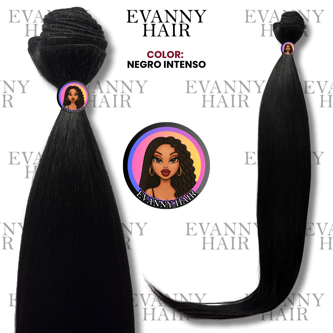 EXTENSIONES DE CABELLO PREMIUM | NEGRO INTENSO