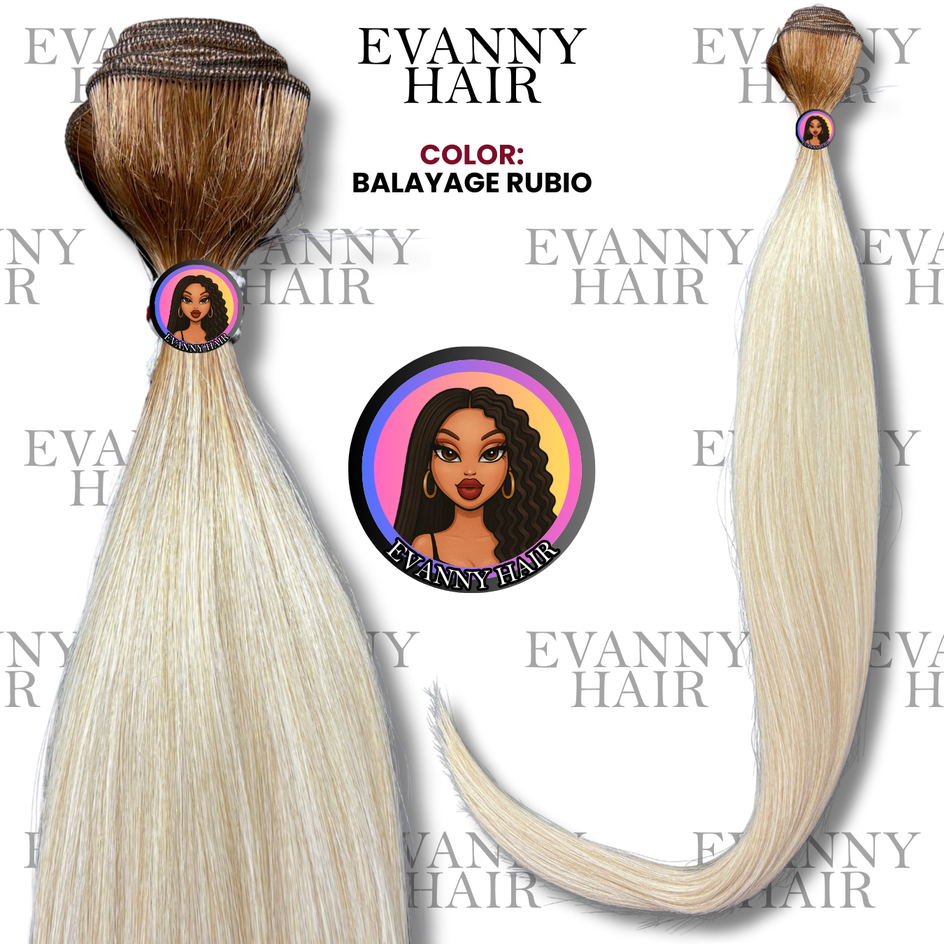 EXTENSIONES DE CABELLO PREMIUM | BALAYAGE RUBIO